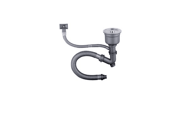 Bộ xả chậu rửa chén đơn Caesar nắp bằng KSF001
