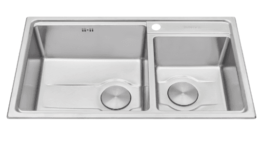 Chậu 1 hộc, Chậu 2 hộc Inox 304 Malloca MS5082W