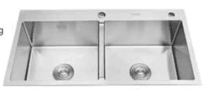 Chậu 2 hộc Inox 304 Sucar LT10050D