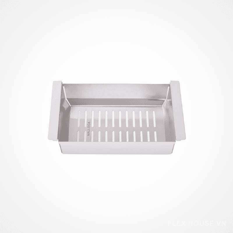 Rổ inox chữ nhật cho chậu rửa chén L-23